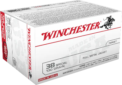 Winchester 38 Special 130gr FMJ 100ct