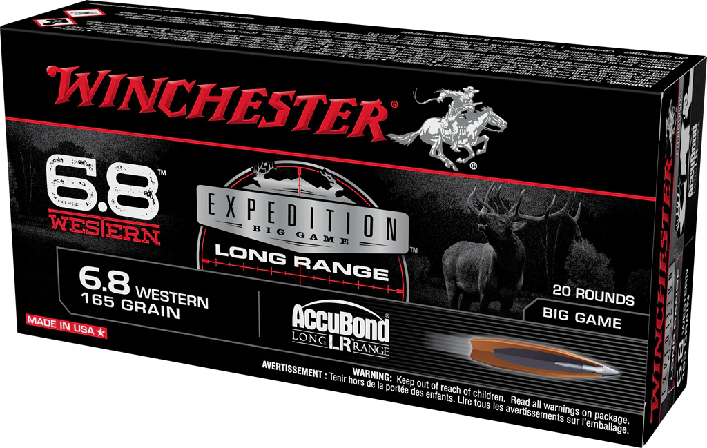 Winchester 6.8 Western 165gr Accubond