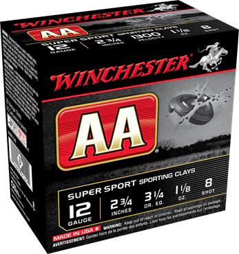 Winchester AA 12ga #8 AASC128