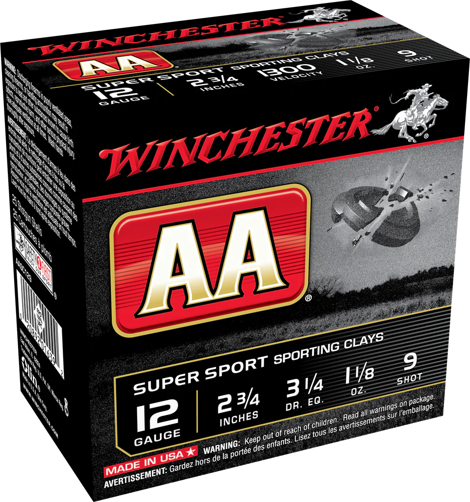 Winchester AA 12ga #9 AASC129