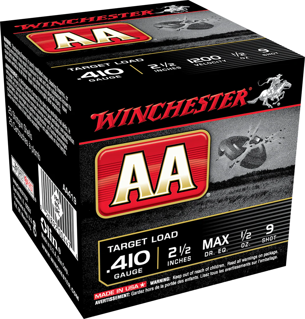Winchester AA 410ga 1/2oz. #9 1200FPS *AA419